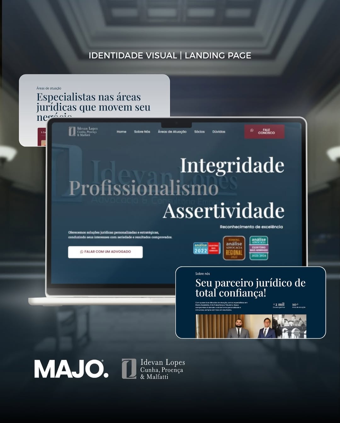 Site institucional Idevan Lopes