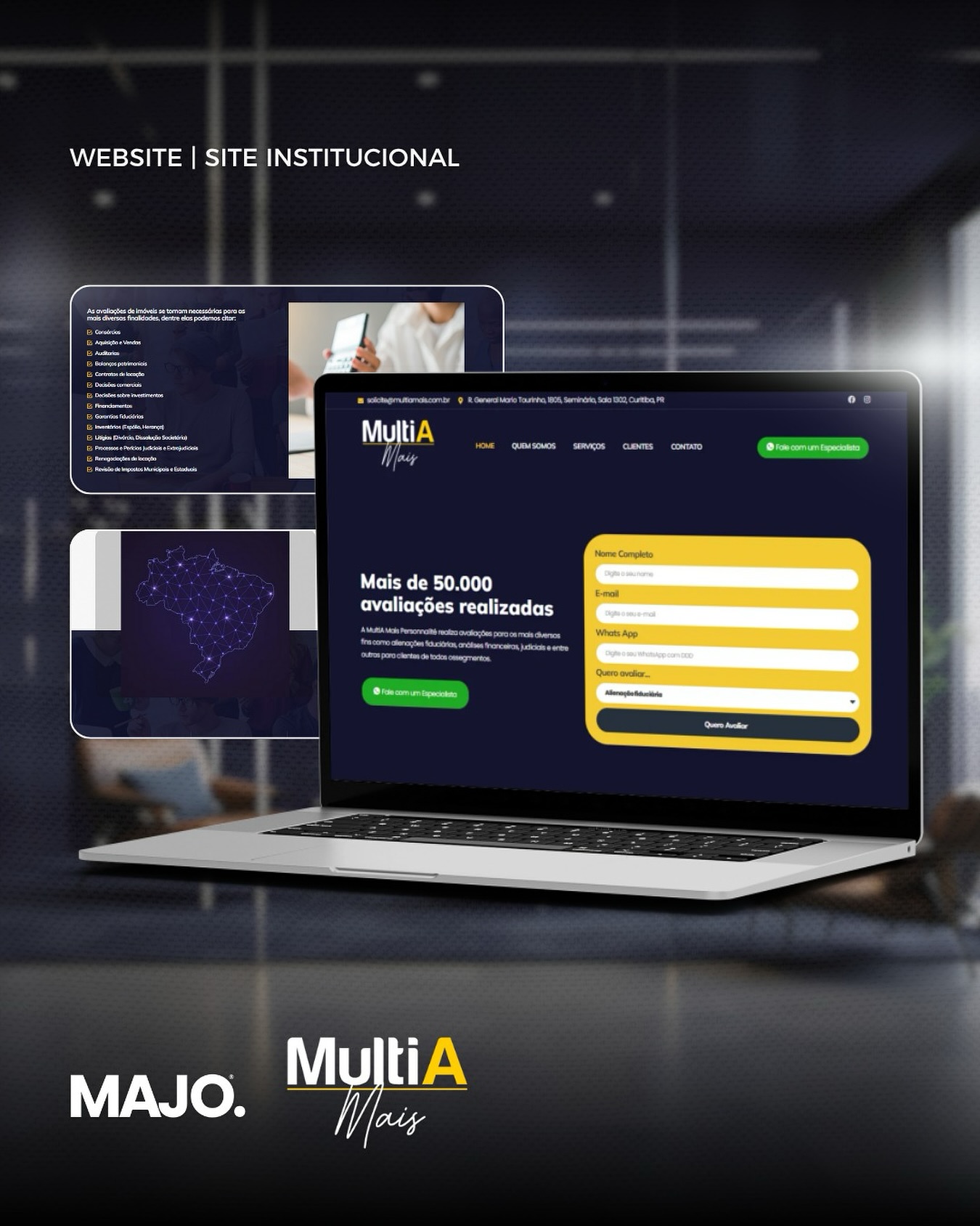 Site institucional MultiA Mais