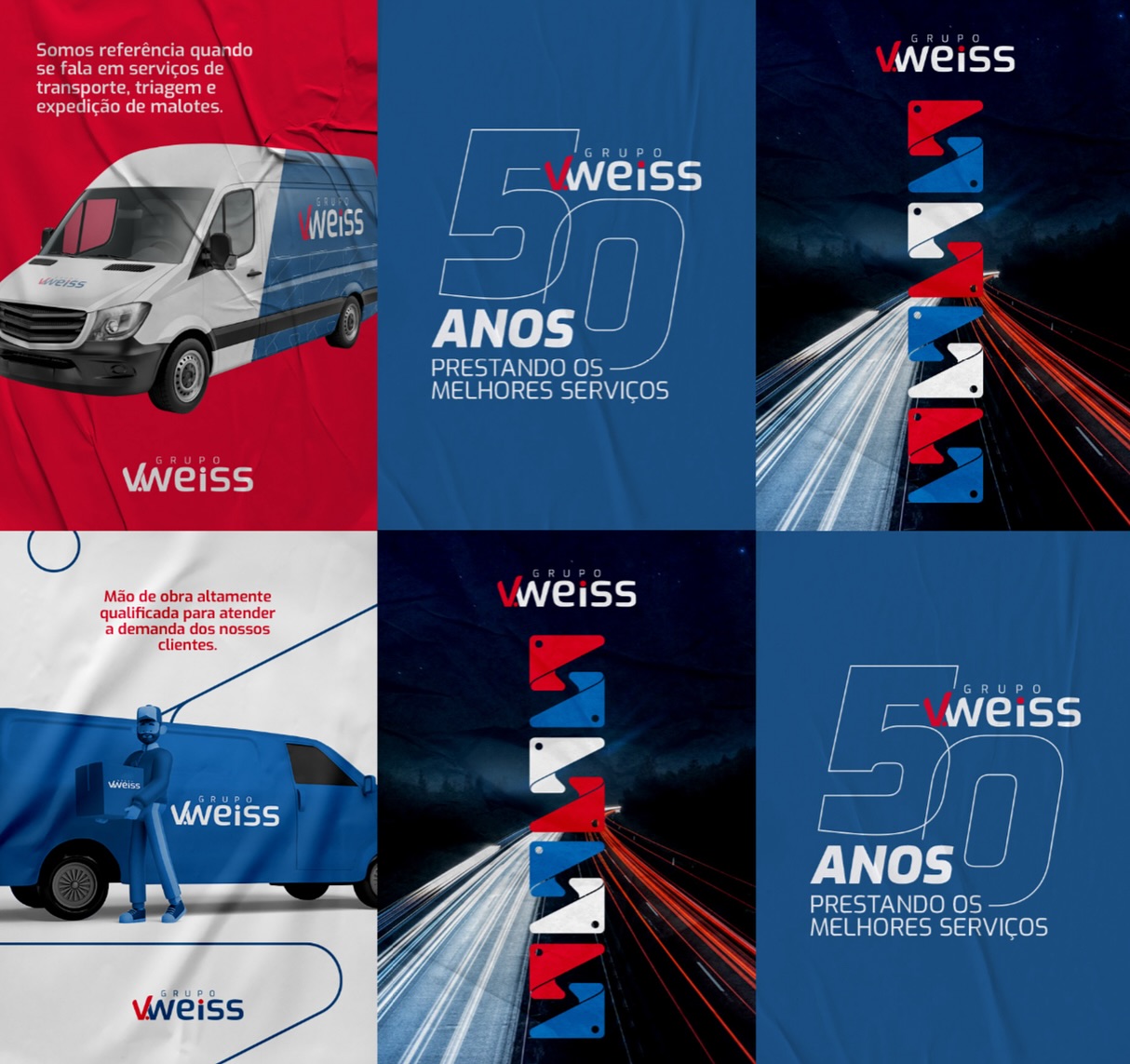 Identidade visual Grupo V.Weiss